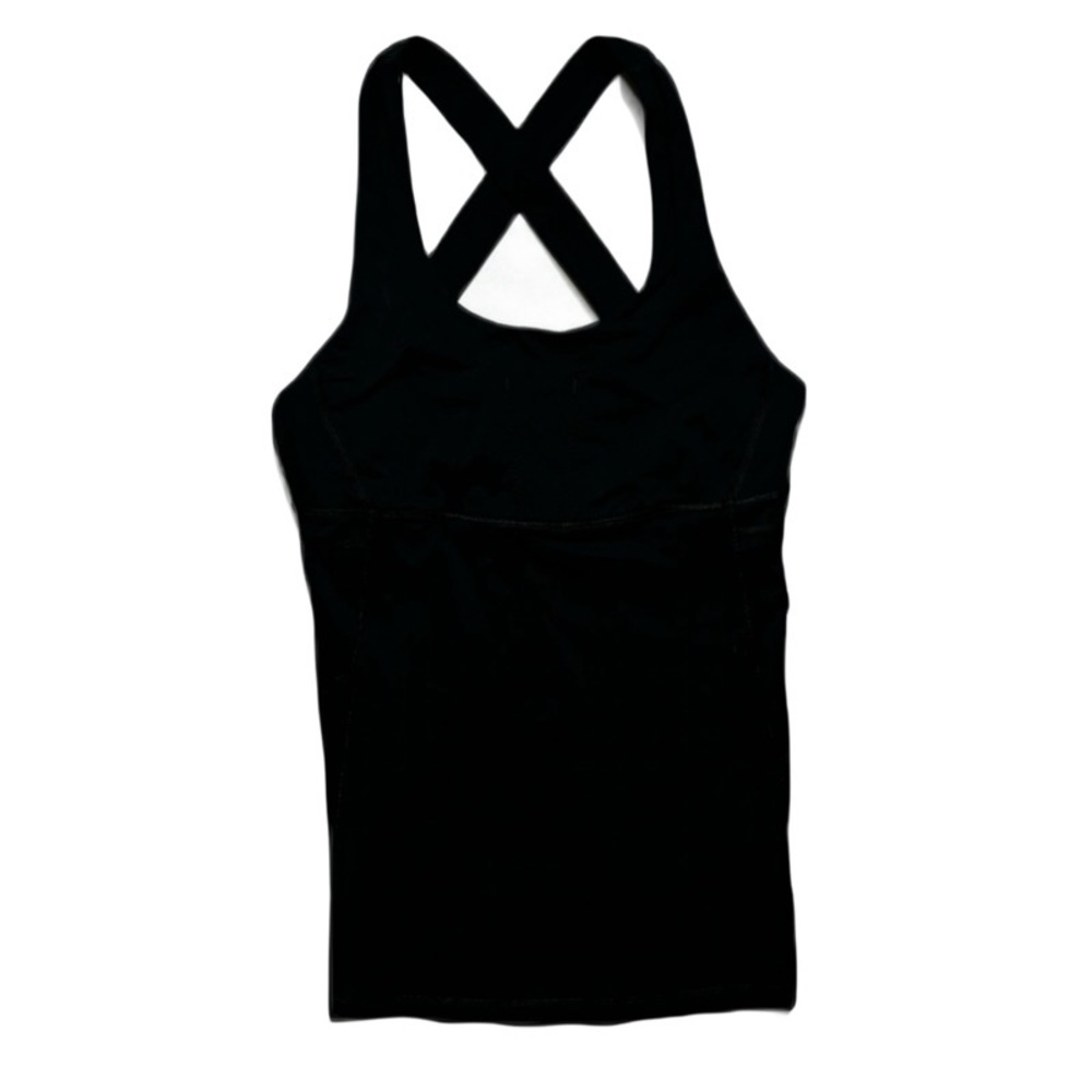 Lululemon Black Cross-Back Women's Performance Tank Top